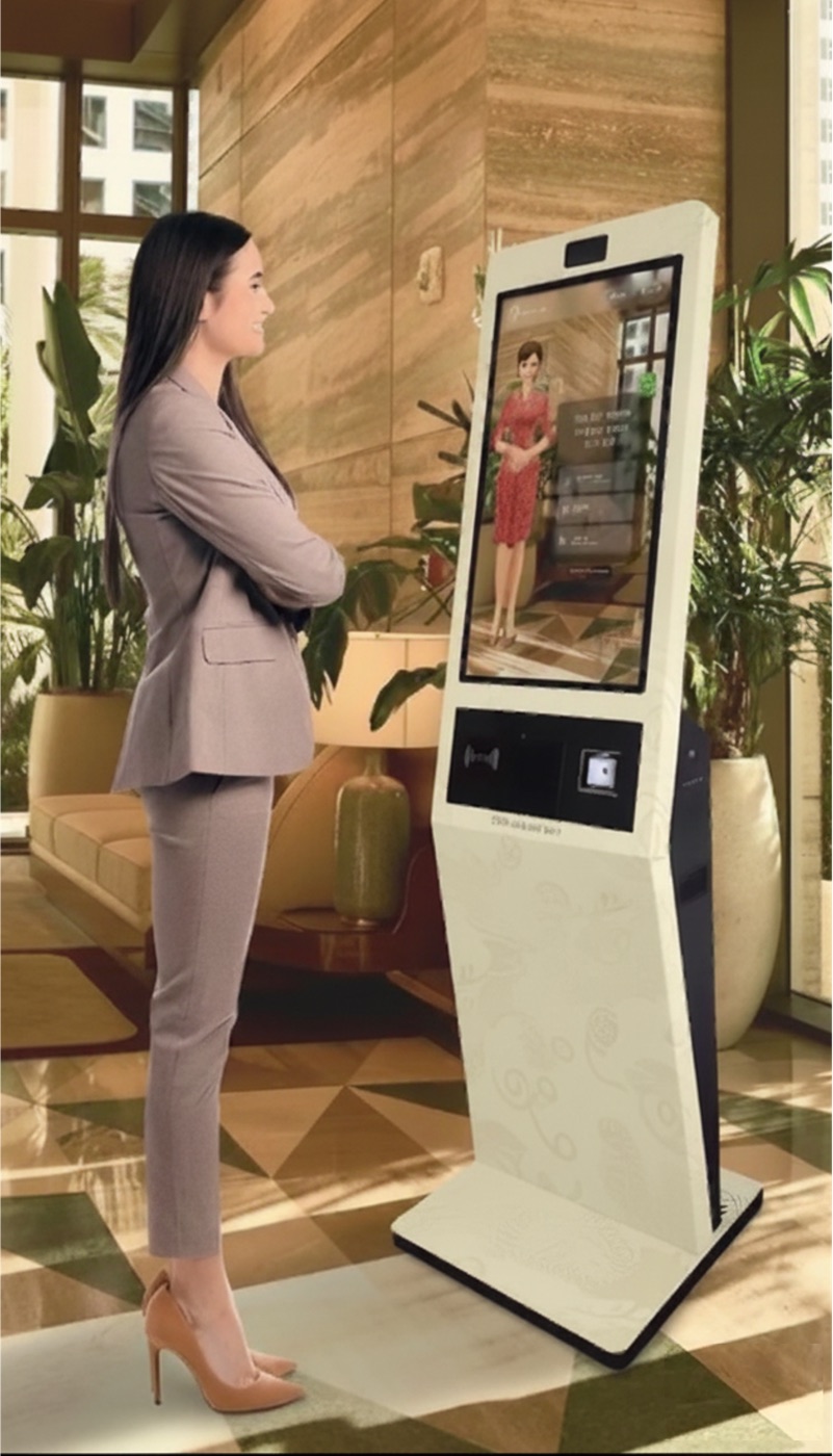 AvarLaunch AI Hotel Concierge Kiosk